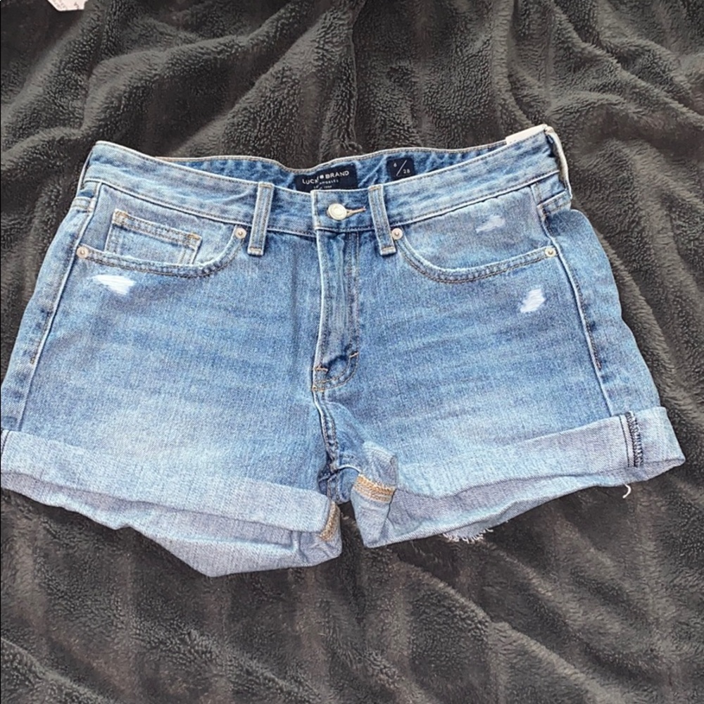Lucky Brand boyfriend shorts